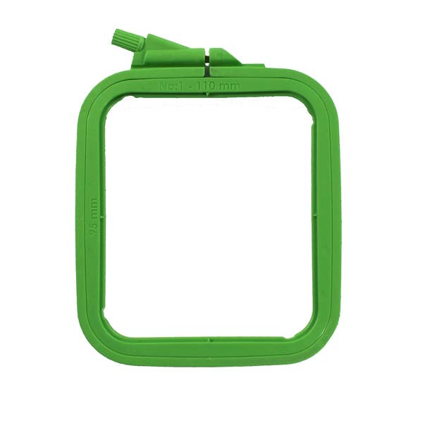 Nurge Square Plastic Hoops 110mm X 95MM (4.3" 3.75"): Pastel Blue / 110 x 95mm ( 4.3" x 3.75" )