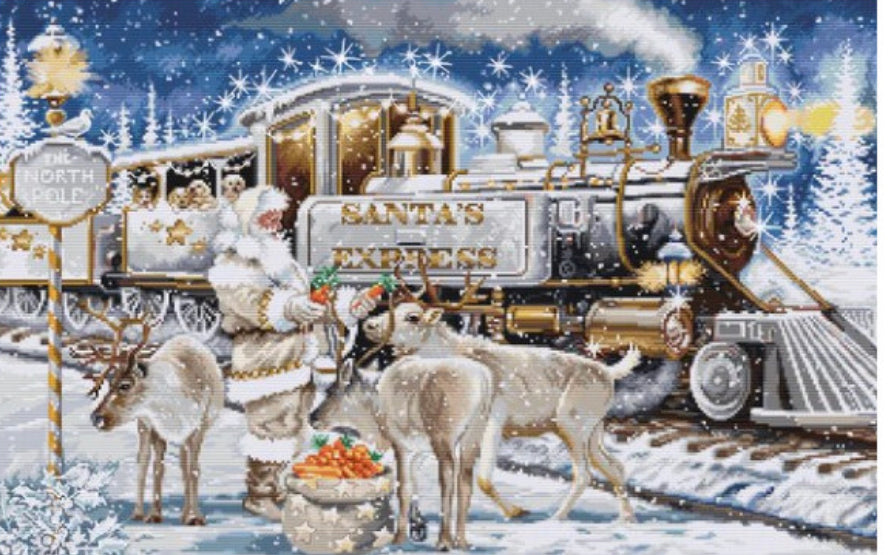 Santa’s Express White