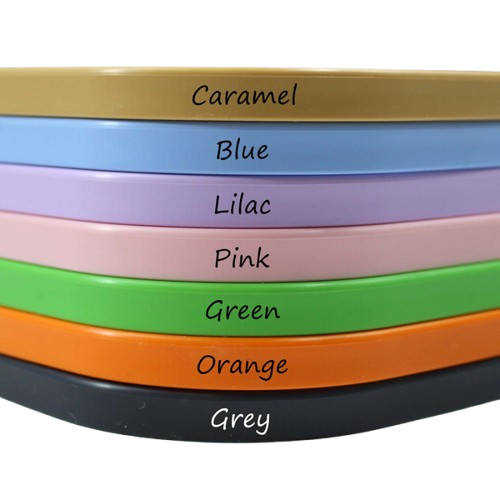 Nurge Square Plastic Hoops 110mm X 95MM (4.3" 3.75"): Pastel Blue / 110 x 95mm ( 4.3" x 3.75" )