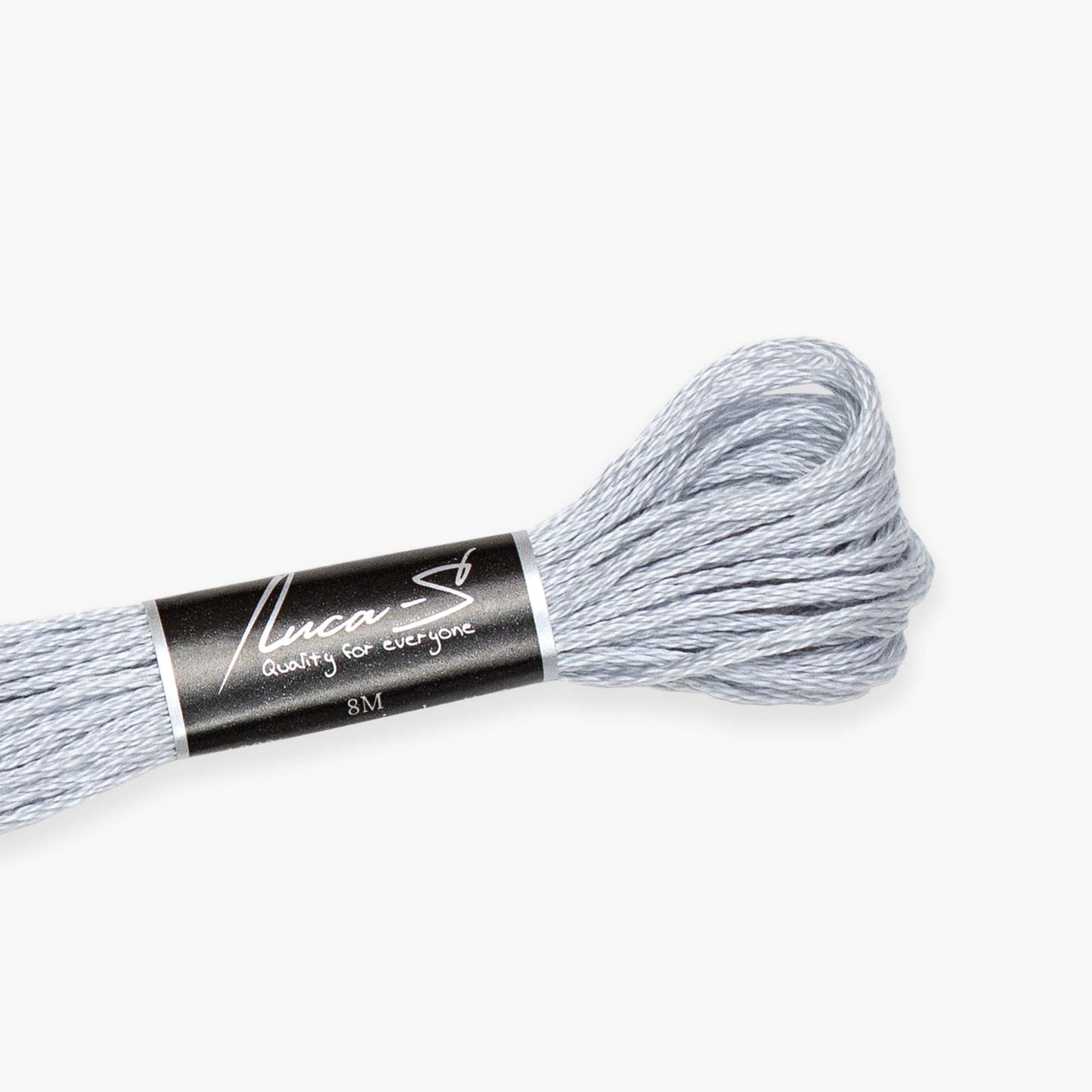 12 Pack of Stranded Cotton Luca-S - 499 / DMC 168 / Anchor -