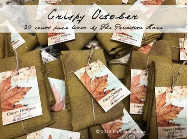 Crispy October 30 count LInen Standard Size