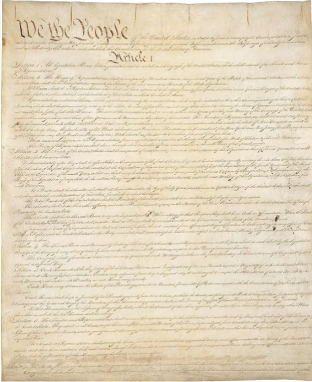 Constitution 40 count LInen