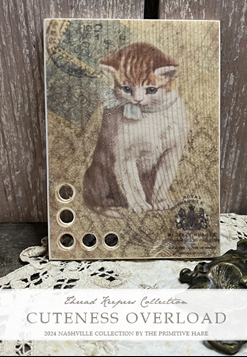 Cuteness Overload Wood Thread Keep