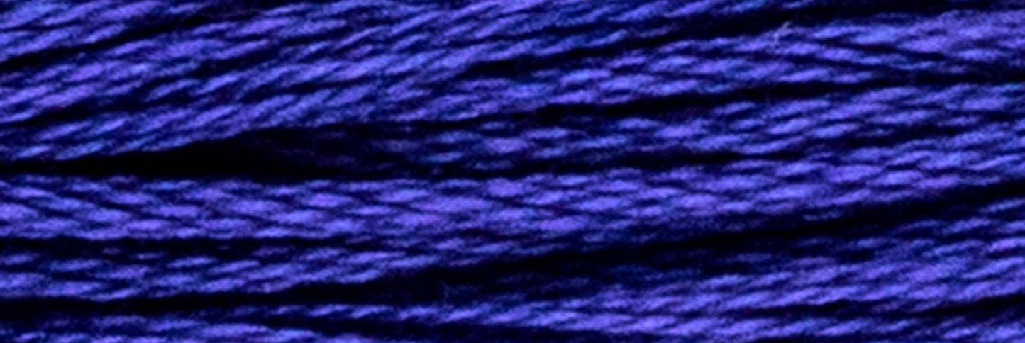12 Pack of Stranded Cotton Luca-S - 143 / DMC 791 / Anchor 178