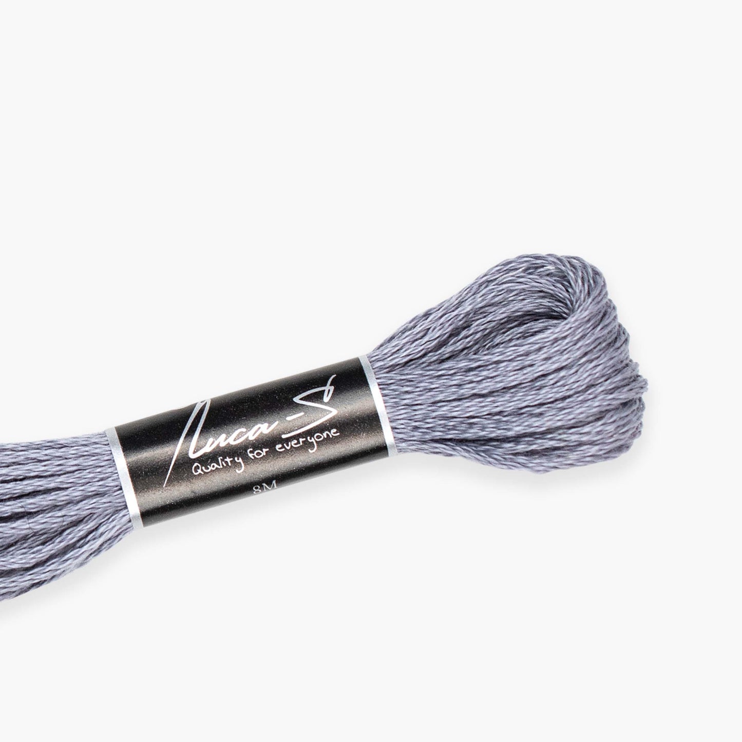 12 Pack of Stranded Cotton Luca-S - 506 / DMC 414 / Anchor 235