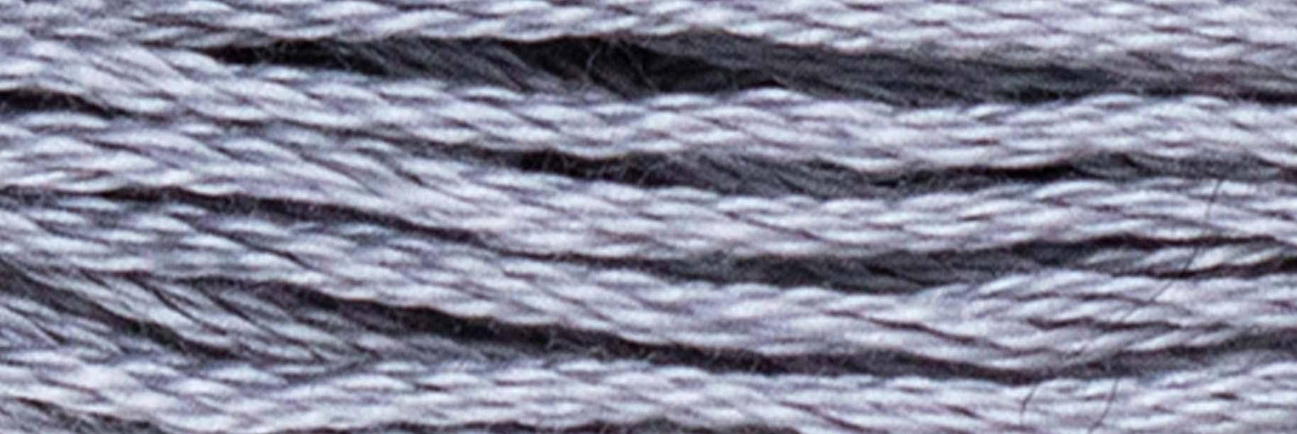12 Pack of Stranded Cotton Luca-S - 506 / DMC 414 / Anchor 235