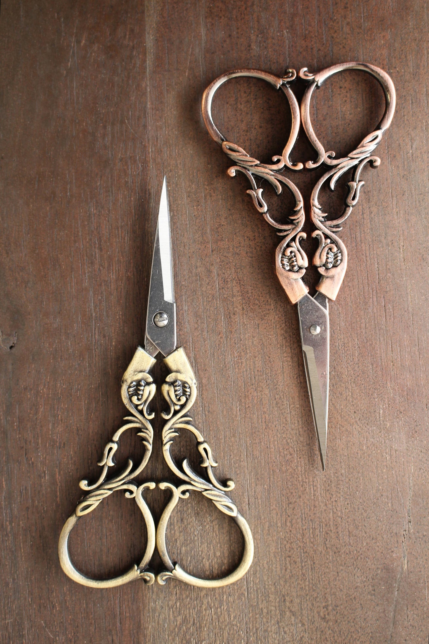 Storybook Scissors (Set of 3): Antique Gold
