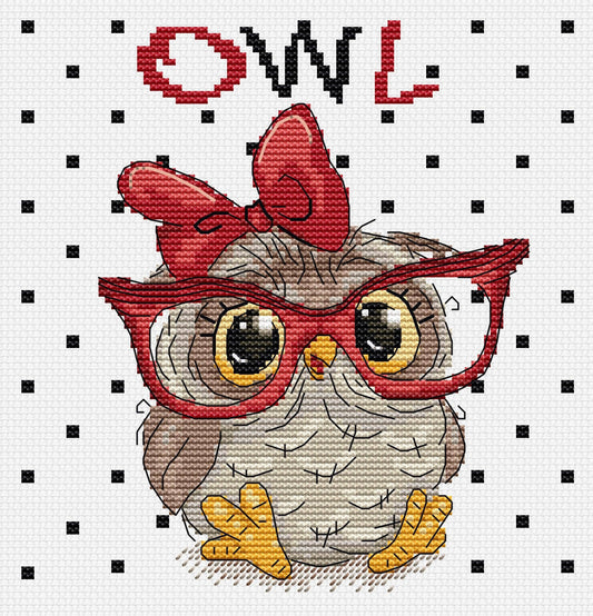 The Owl With Glasses