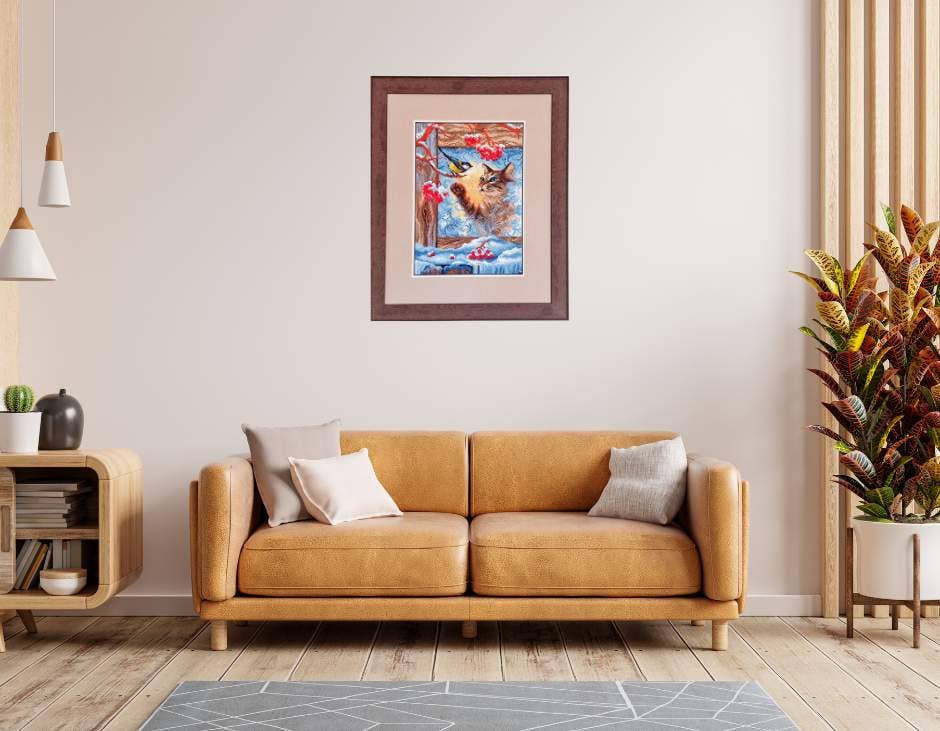 Cross Stitch Kit From Riolis 2049 Meeting At The Window