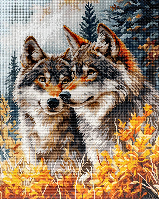 Cross Stitch Kit - The Guardians of the Forest BM3022