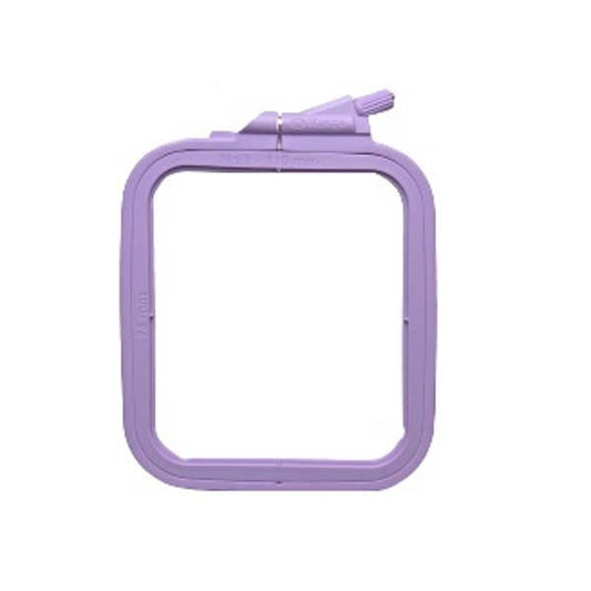 Nurge Square Plastic Hoops 110mm  X 95MM (4.3" 3.75"): Pastel Lilac / 110 x 95mm ( 4.3" x 3.75" )