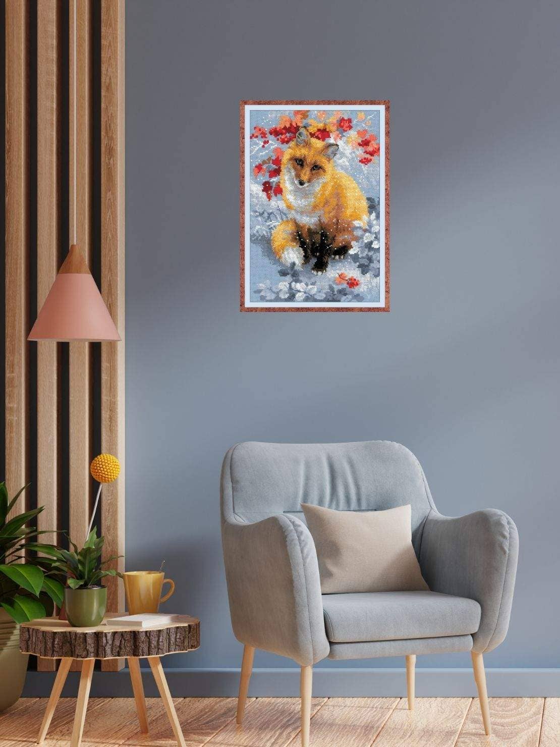 Cross Stitch Kit From Riolis 1510 Fox