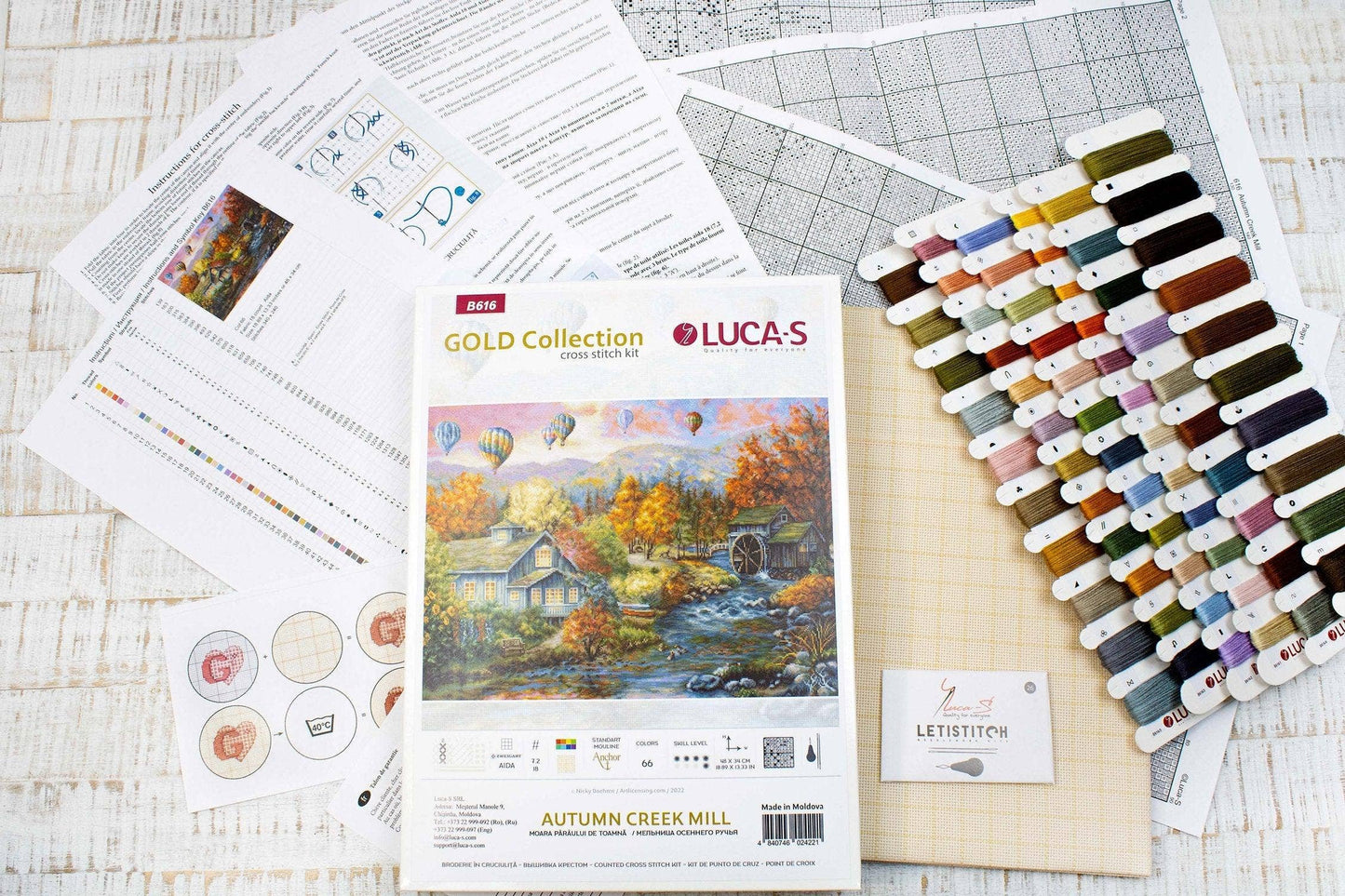 Cross Stitch Kit Luca-S - Autumn Creek Mill, B616