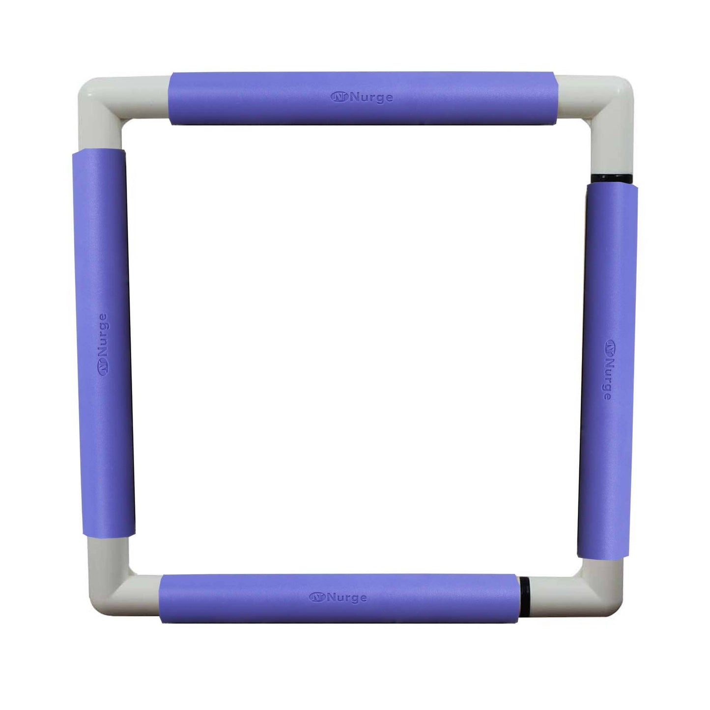 Nurge Embroidery Snap Frame 29cm x 29cm in 6 Colours: Pink / Snap Frame