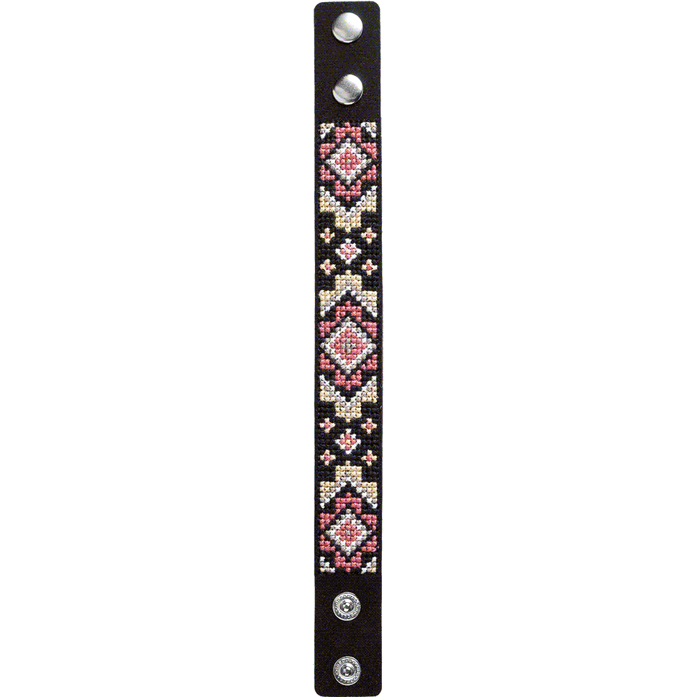 Bracelet Needlecraft Kit - Cross Stitch Kits on Leather #8