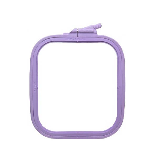 Nurge Square Plastic Hoops 145 x 165mm (5.7" x 6 1/2"): Pastel Pink / 165 x 145mm ( 6 1/2" x 5 3/4")