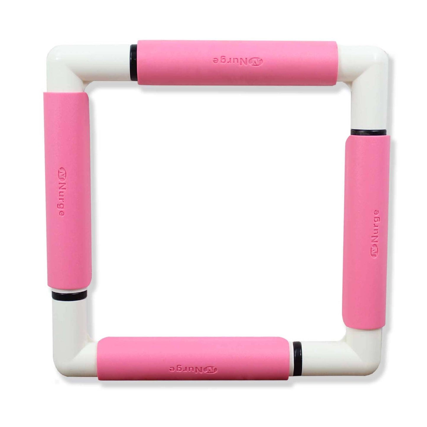 Nurge Embroidery Snap Frame 21cm x 21cm in 6 Colours : Orange / Snap Frame