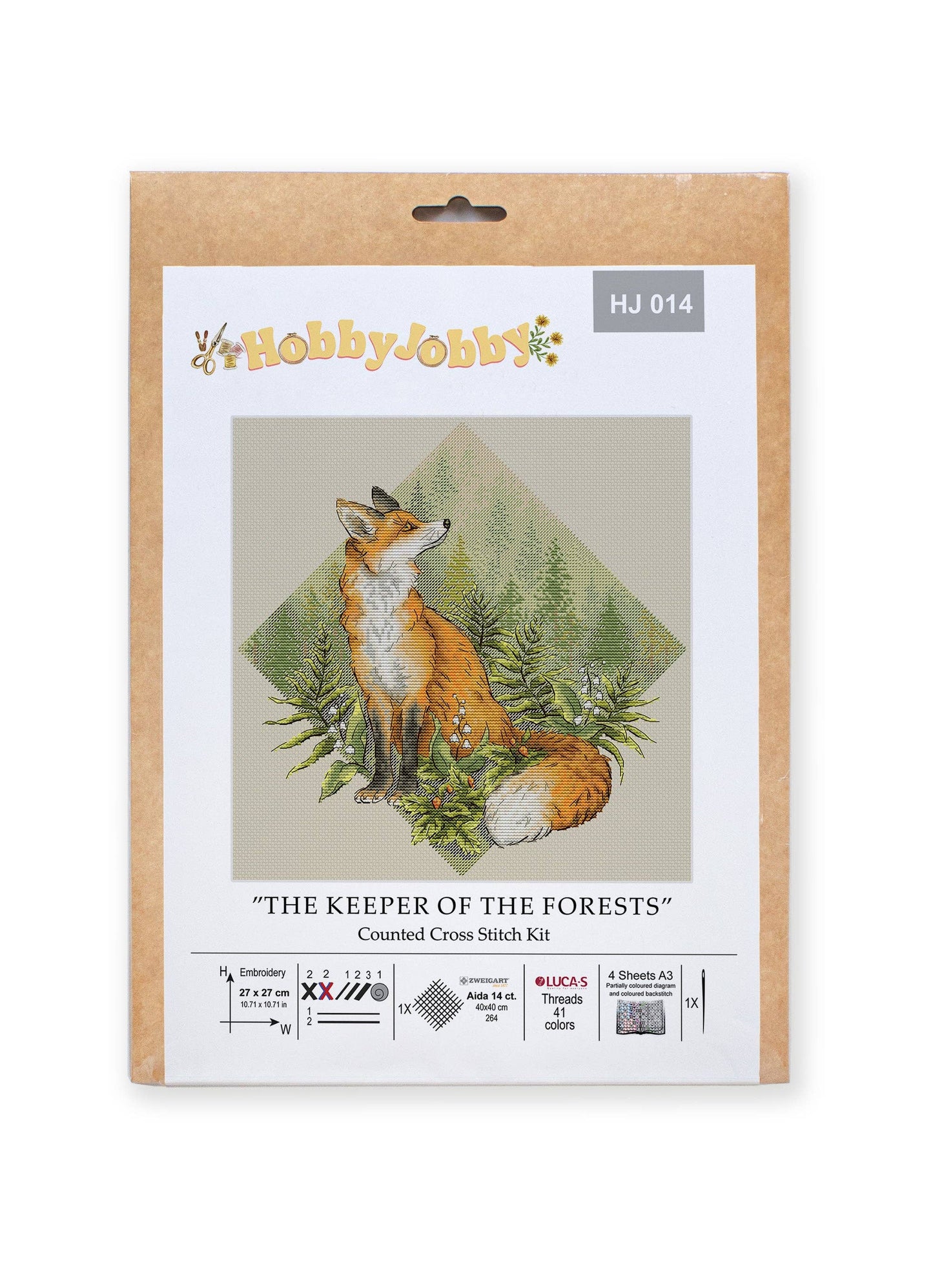 Cross Stitch Kit HobbyJobby - The Keeper of The Forests