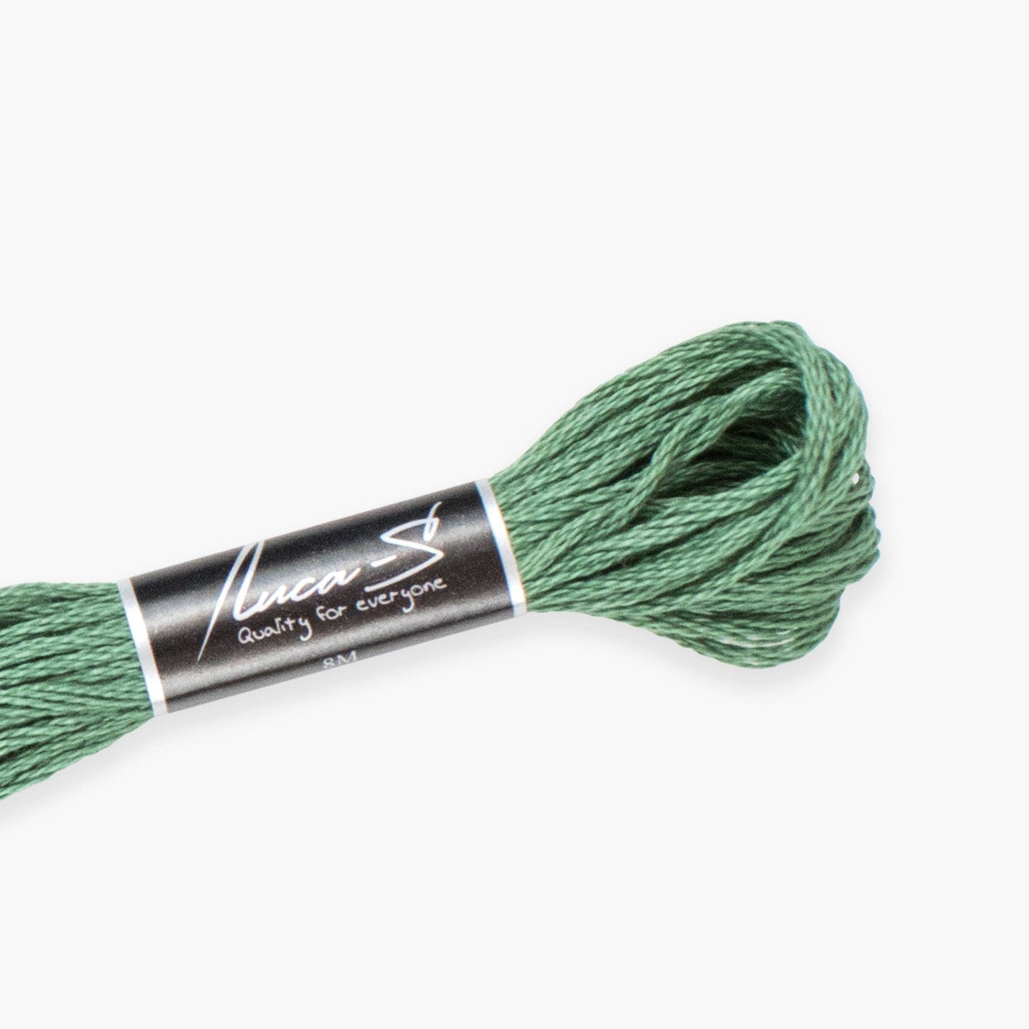 12 Pack of Stranded Cotton Luca-S - 249 / DMC  367   / Anchor 216