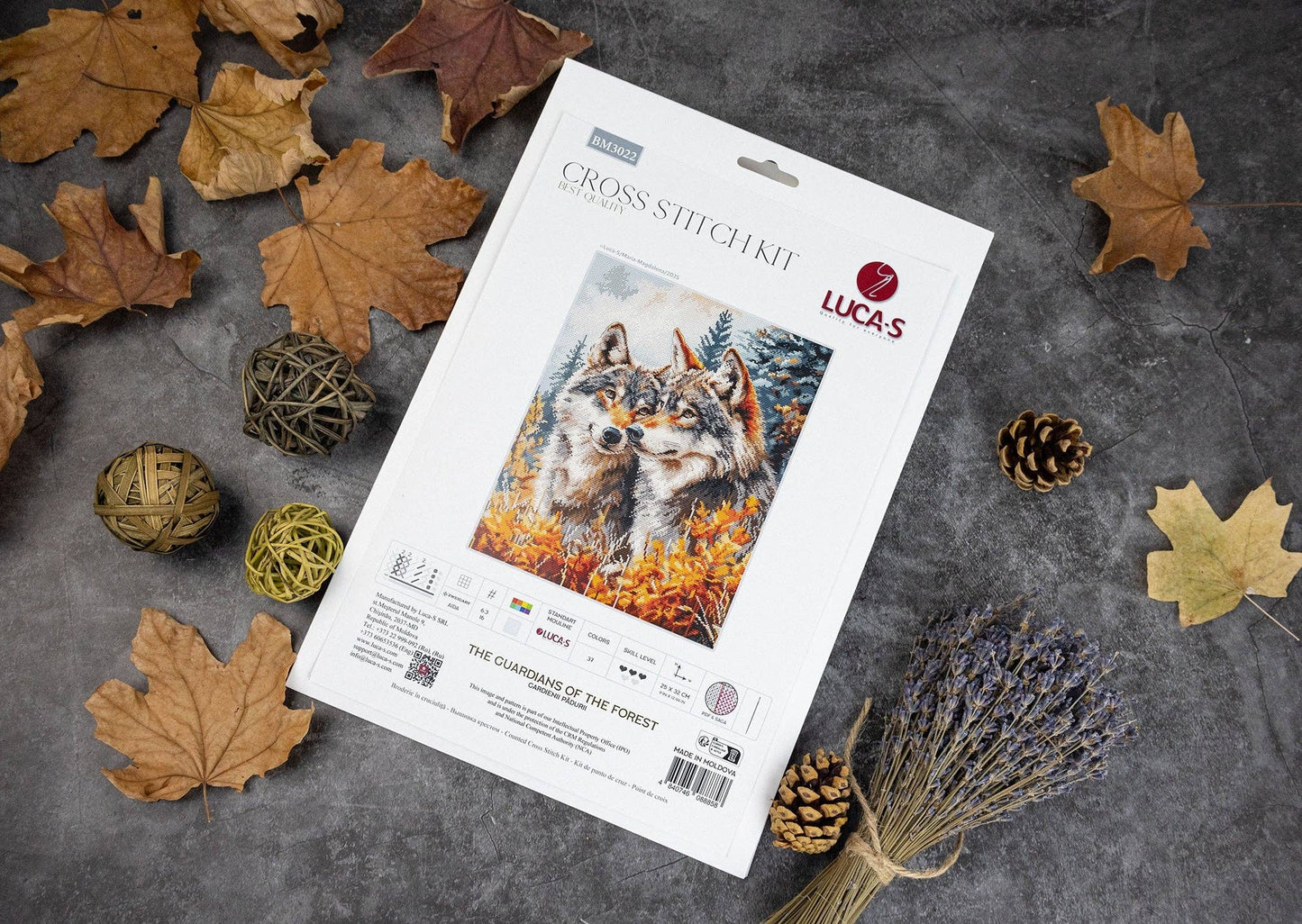 Cross Stitch Kit - The Guardians of the Forest BM3022
