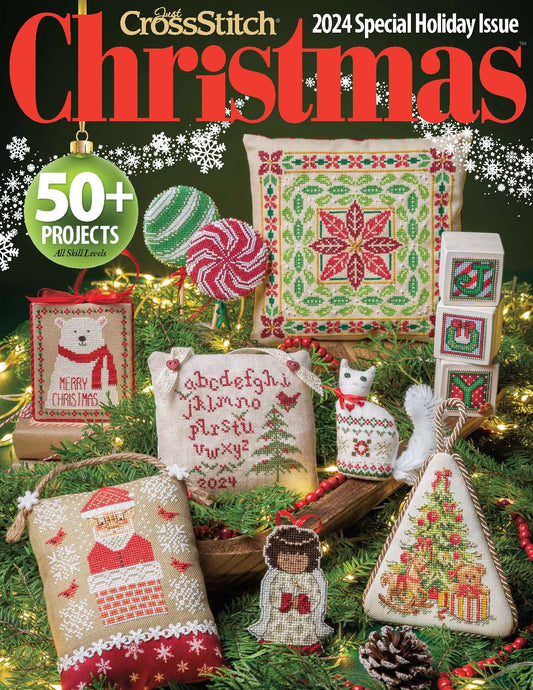 Just Cross Stitch Christmas Ornament Magazine 2024