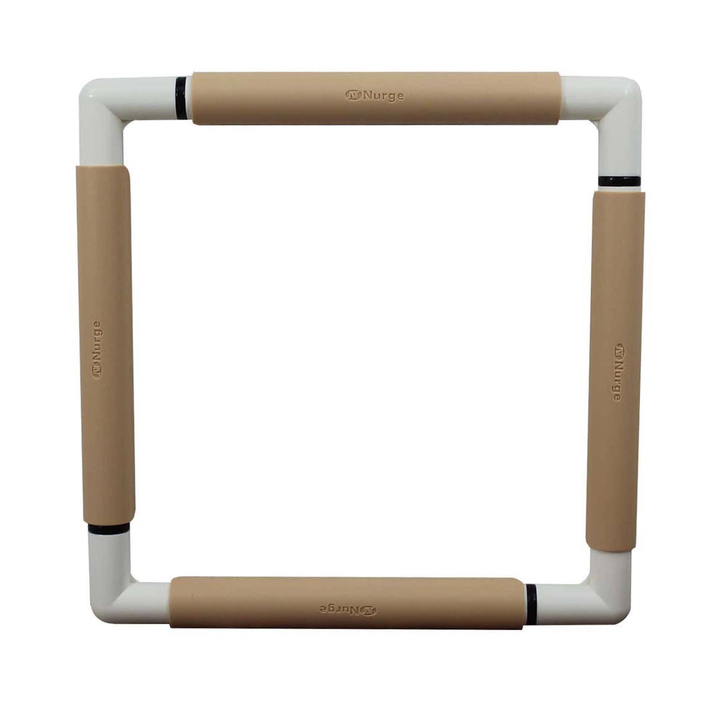 Nurge Embroidery Snap Frame 29cm x 29cm in 6 Colours: Pink / Snap Frame