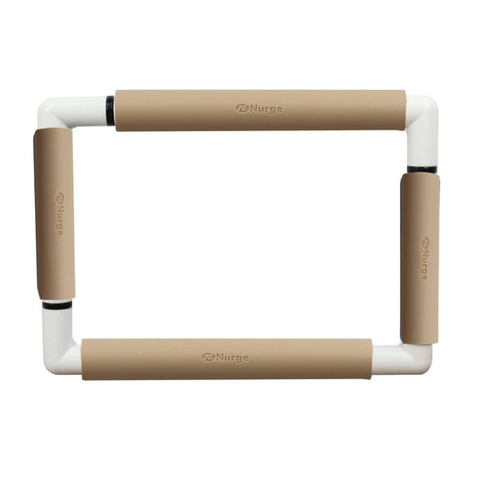 Nurge Embroidery Snap Frame 21cm x 29cm in 6 Colours: Beige / Snap Frame