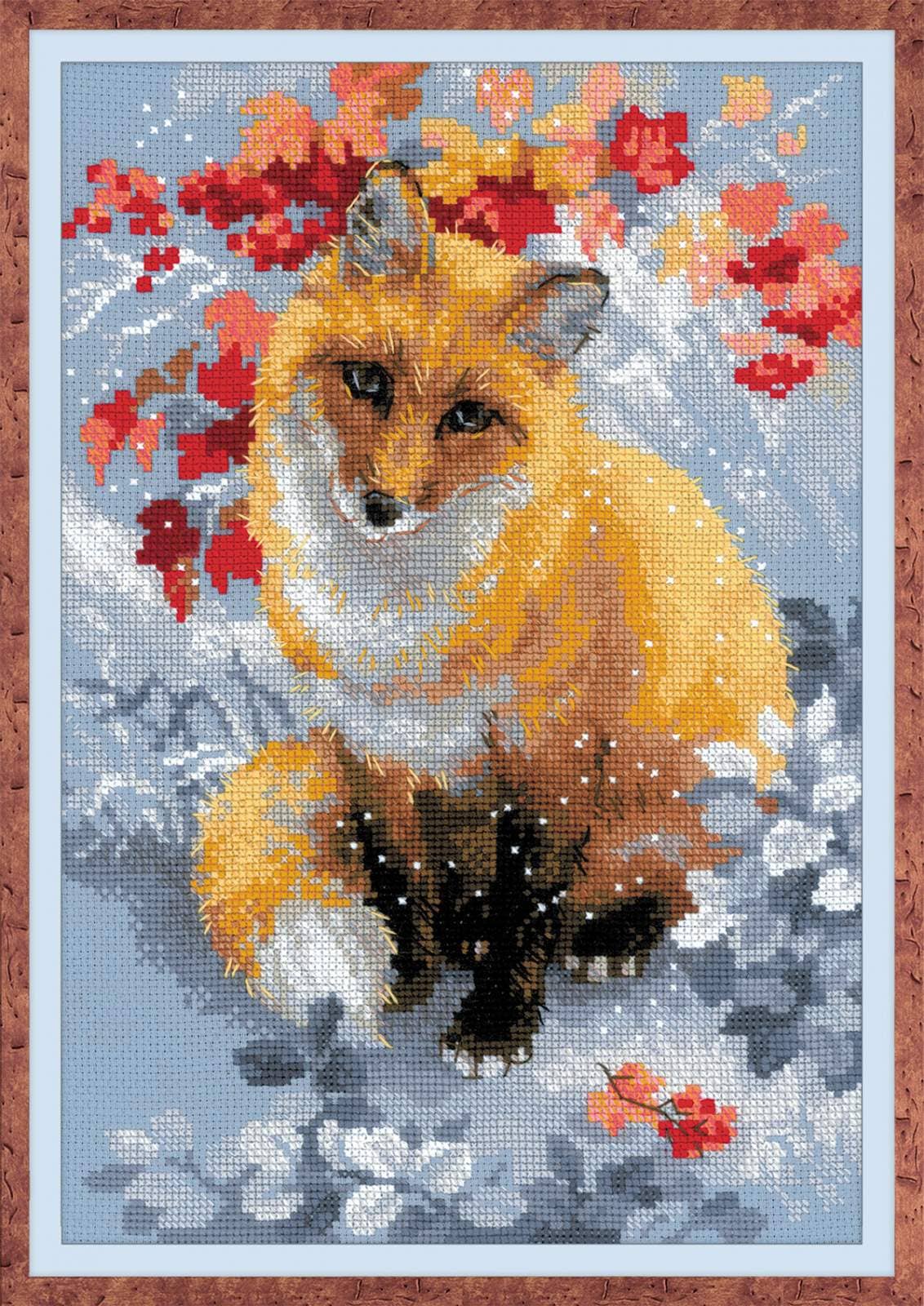 Cross Stitch Kit From Riolis 1510 Fox