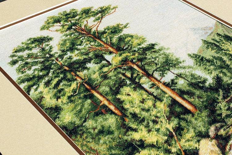 Cross Stitch Kit Luca-S - Mountain river B522