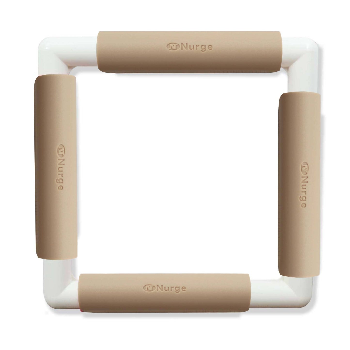 Nurge Embroidery Snap Frame 21cm x 21cm in 6 Colours : Grey / Snap Frame
