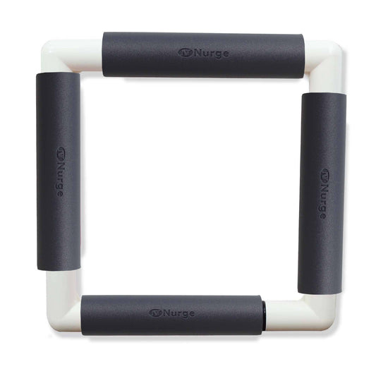Nurge Embroidery Snap Frame 21cm x 21cm in 6 Colours : Grey / Snap Frame