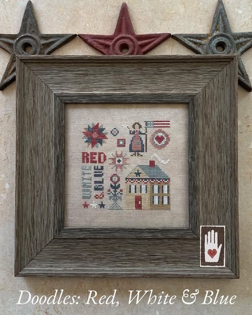 Doodles: Red, White & Blue