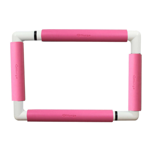 Nurge Embroidery Snap Frame 21cm x 29cm in 6 Colours: Pink / Snap Frame