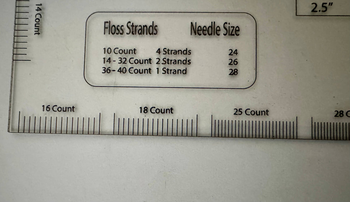 Cross Stitch Reference Tool, Cross Stitch Helper: Standard