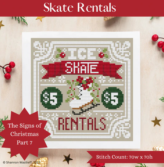 Signs of Christmas 7: Skate Rentals