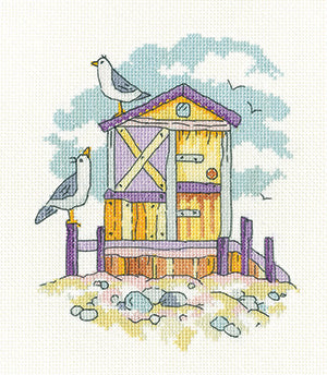 Yellow Beach Hut - Preorder
