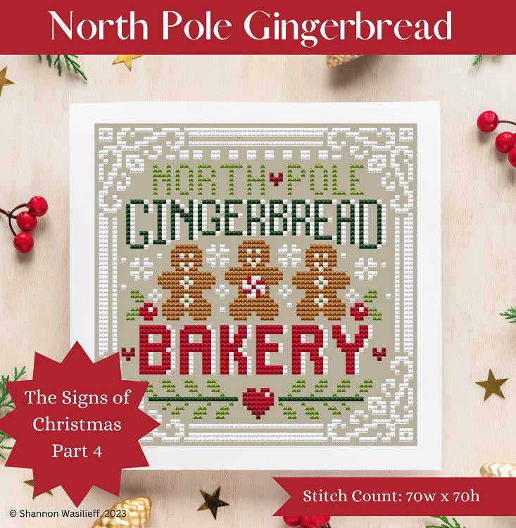 Signs of Christmas: North Pole Gingerbread Bakery